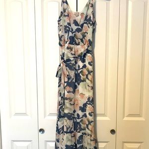 Loft floral maxi dress